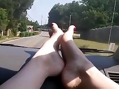 Sexy preno gabon car ride