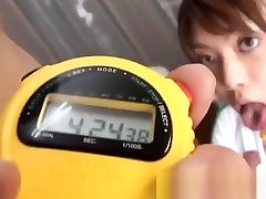 Jun Mise plays with cock deep in her needy mouth