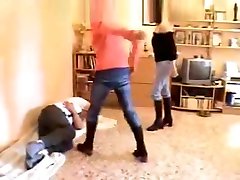 Mature Ladies Boots Kicking and Stomping