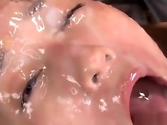 Dirty facial big and large boobs on Japanese girl
