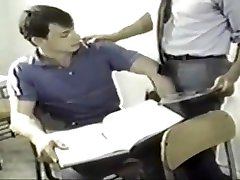 Classic classroom sex with teacher