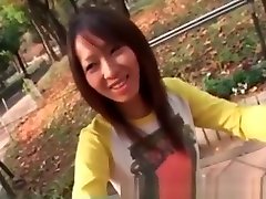 Uncensored Japanese MILF Porn hairy mature on bench timer