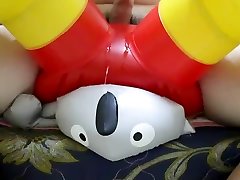 cum inflatable anpanman & koala ride on