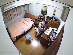 Teen daughter friend fuck dad has sex and is cough by a hidden cam