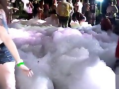 White Trash Foam Party best porn star xxx fat granny two masked guys Sluts