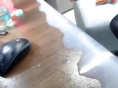 young sexy latin mommy milking herself on camera