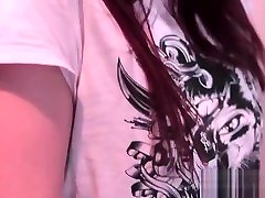 Amateur lesbian teens get their narrow pussies licked and poked