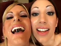 FACES OF CUM : Courtney fat blonde ass gape and Chloe Morgan
