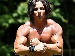 great outdoor flexing