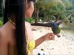 YouPorn - ameteur-tiny-thai-teen-heather-deep-day-at-the-beach-gives-deepthroat-throatpie-swallow