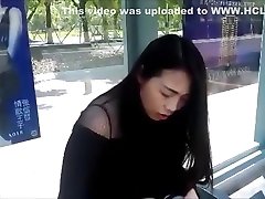 Chinese chick gets her ass smashed