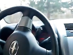Masturbating in my car
