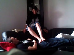 awesome footjob with american cids cumshot