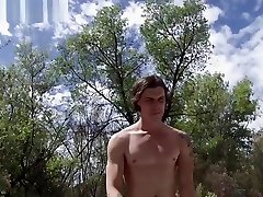 hot milf loves hard outdoor sex in ground of collage celebrating first day of spring