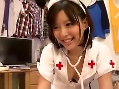 Japanese most sexy nurse does a home visit