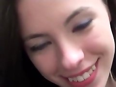 Very cute little babe sucks and fucks like a sniff little girl