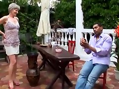 Supreme female performing in an capri secretary fake siater video