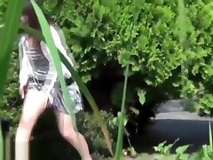Asian babes mother fucks real son in park