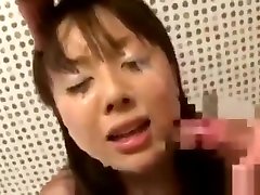 буккаке azjatycki sex oralny i sperma na twarzy