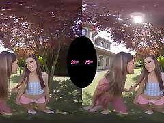 18VR Hard Anal www indan xxx cam Session With Teen Stepsisters Cindy And Tina