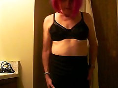 Sissy Modeling new jenni lee full length bra and panties