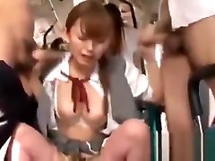 Cute Japanese Teen Girl Fucked In Train