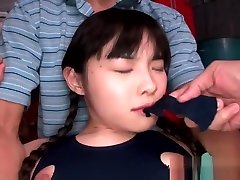 japanese tiny girl fucked by finger and vibrator