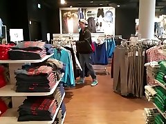 Fetish Gay Shopping In The Mall