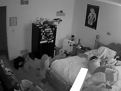 बेडरूम हैकिंग कैम में हॉट जोड़ी कमबख्त