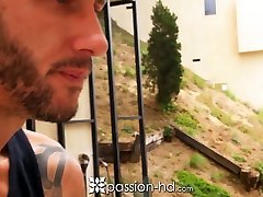 PASSION-HD Big dick neighbor finds a WET HOLE to fuck