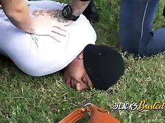 Latino thief is caught by horny milf cops as he steals a womans purse