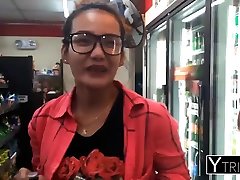 Shopping for ala kama anal sutra gets this nerdy asian chick fucked like a whore