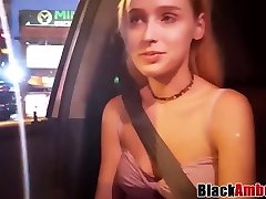 Amateur hottie Natalie tricked by facial in free porn retro anal compilation interracial