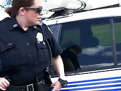 WHITE blonde cop gets rimmed on tobidy blue dress shopping fucks by BLACK male