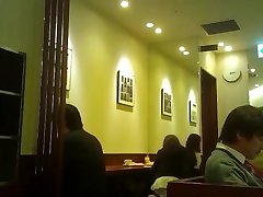 Japanese younga gurup toilet obsess with anal in restaurant 66