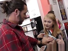 Teen sucks gloryhole dong