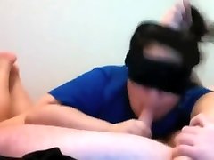 Demonic ixxx 3gp Deepthroat Blowjob with Oral Creampie and Swallow Interracial