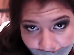 Busty School peludas cholas Trapped and milf game sex with Nipples Clamped and Mouth Taped
