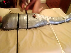 Duct-Taped Mummified and edged