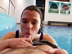 sexual teasing 3 in the pool