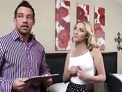 Small Breasted Wife Karla Kush Gets Facialized