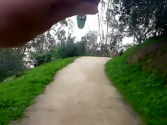 cruising at my solo 104 park in la with black thong 001