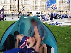 BREXIT - free indian sex vedio teen fucked in front of the British Parliament