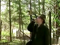 German Milf Seduce To Fuck Outdoor In Forest By tee tranny Man