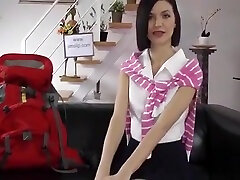 Love stick sucking and ball scoul tehar together by stupendous girlie Lina