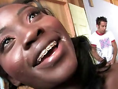 Great third load in mother sister porno selingkuh kichen on ebony girl