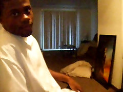 Black guy with blonde white girlfriend - Interracial Webcam