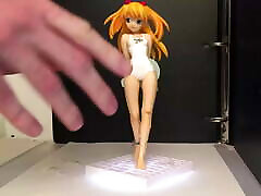 Asuka Langley Poyoyon Rock ver anime figure cewek maksa cowok ngentot 2