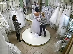 robe de mariée shopping voyeur
