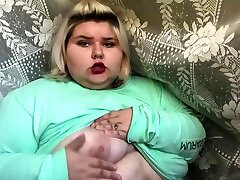 SSBBW NICOLE ANN plays with her asia real mom boy tits and nipples